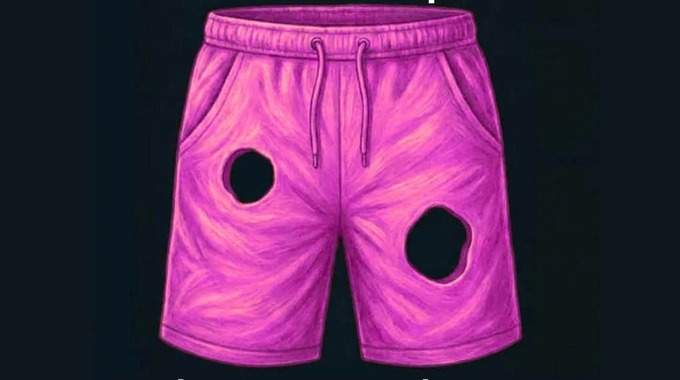 Le nombre de trous que vous remarquez dans ce short indique si vous &ecirc;tes narcissique