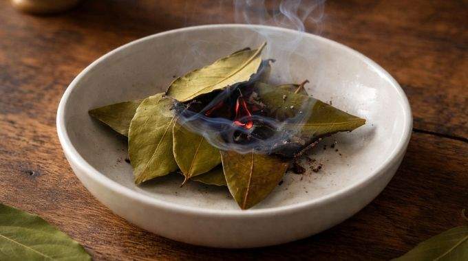 Pourquoi tant de familles br&ucirc;lent des feuilles de laurier avant la mi-janvier (ce n&rsquo;est pas un hasard)