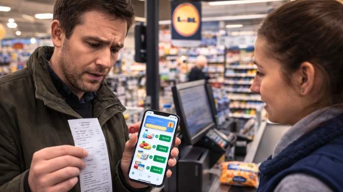Carte de fid&eacute;lit&eacute; Lidl Plus : l'erreur que 90% des clients font en caisse et qui leur co&ucirc;te 50&euro; par mois