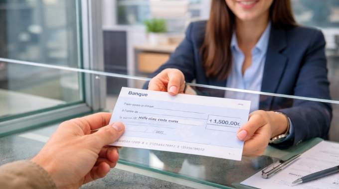 Ch&egrave;que de plus de 1 500 &euro; ? Pourquoi votre banque risque de bloquer l'argent (et que faire si &ccedil;a arrive)