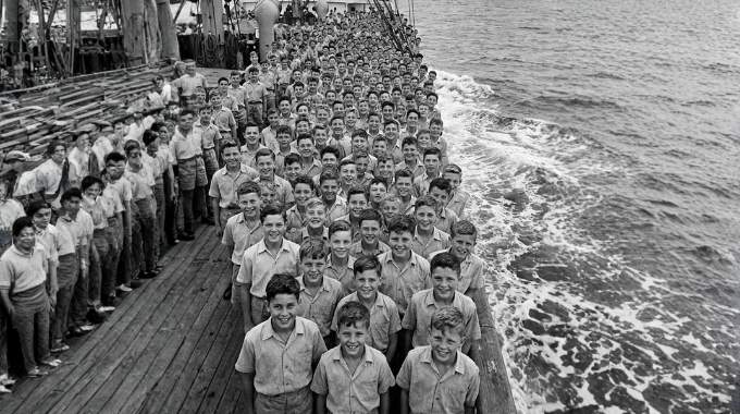 Lorsque 740 enfants furent condamn&eacute;s &agrave; dispara&icirc;tre en mer pendant la Seconde Guerre mondiale