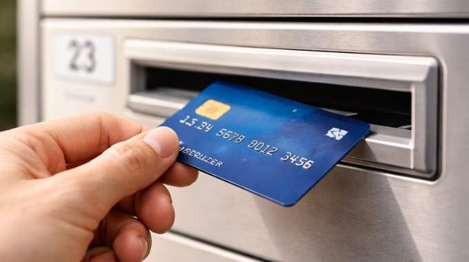 Si vous recevez une carte bancaire dans votre bo&icirc;te aux lettres, soyez vigilant, c'est probablement une arnaque