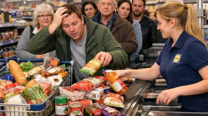 Tapis de caisse : avez-vous remarqu&eacute; ce d&eacute;tail unique chez Lidl  C'est fait expr&egrave;s