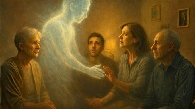 Voici comment l'&acirc;me d&rsquo;une personne d&eacute;c&eacute;d&eacute;e fait ses adieux aux &ecirc;tres chers