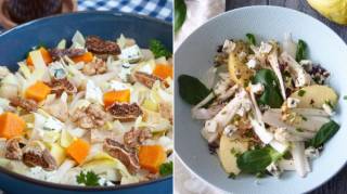 16 salades d&rsquo;endives compos&eacute;es faciles et pleines de saveurs