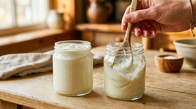 Cette astuce de grand-m&egrave;re permet de faire des yaourts maison sans yaourti&egrave;re en quelques minutes seulement