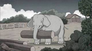 Il y a un cheval cach&eacute; dans cette image