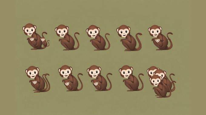 Le nombre de singes que vous voyez d&eacute;termine si vous &ecirc;tes narcissique