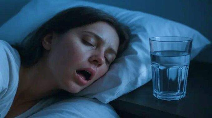 Les personnes qui ont la bouche s&egrave;che en dormant doivent conna&icirc;tre ces 8 raisons