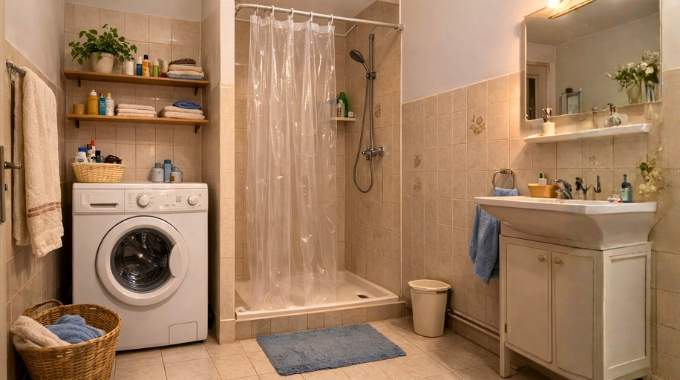 Pourquoi vous ne devriez JAMAIS vous doucher quand la machine &agrave; laver tourne