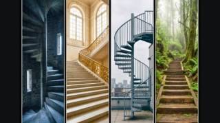 Quel escalier monteriez-vous en premier  Un test psychologique par l&rsquo;image
