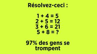 Un probl&egrave;me de maths laisse les internautes perplexes