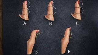 La forme du pouce en dit long