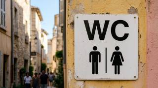 Les gens d&eacute;couvrent seulement maintenant ce que signifie le signe WC
