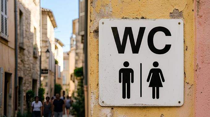 Les gens d&eacute;couvrent seulement maintenant ce que signifie le signe WC