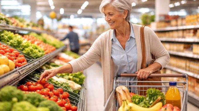 Ni le vendredi ni le samedi : voici le meilleur jour pour faire vos courses en supermarch&eacute; si vous avez plus de 60 ans
