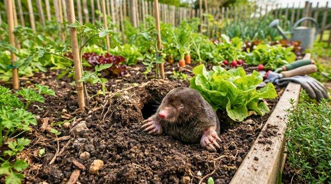 Personne ne parle de cette m&eacute;thode anti-taupes (et pourtant elle marche)