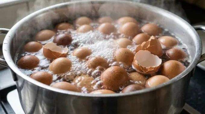 Arr&ecirc;tez de les jeter. Faites bouillir les coquilles d&rsquo;&oelig;ufs et dites adieu &agrave; ce probl&egrave;me qui vous empoisonne
