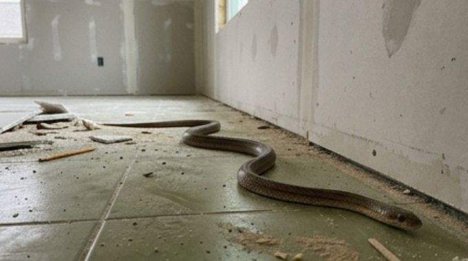 Quand ce serpent entre chez vous voici la signification