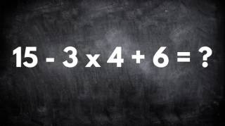 R&eacute;solvez ce probl&egrave;me : 15-3x4+6 Prenez votre temps
