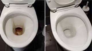 TRACES NOIRES AU FOND DES WC: L'ASTUCE NATURELLE POUR LES &Eacute;LIMINER SANS EFFORT