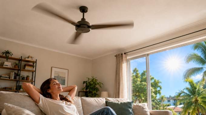 Vingt fois moins cher qu'une clim : cet appareil oubli&eacute; que l'on devrait tous installer au plafond