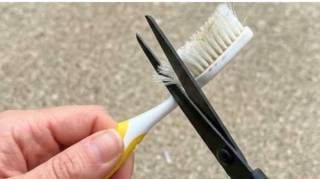 Vous ne jetterez plus jamais votre vieille brosse &agrave; dents apr&egrave;s avoir vu cette astuce incroyable