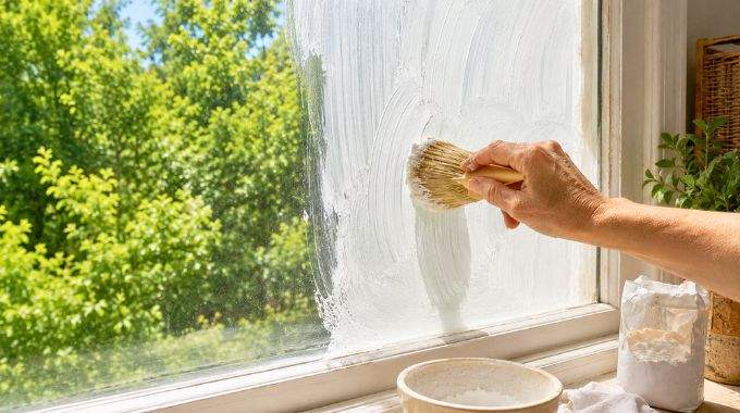 Mon voisin badigeonne ses vitres de blanc de Meudon chaque &eacute;t&eacute; (et ce n'est pas pour les faire briller)