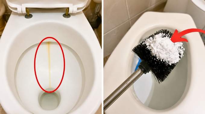 L&rsquo;astuce de grand-m&egrave;re pour &eacute;liminer les salet&eacute;s et le calcaire des toilettes en seulement 2 minutes