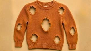 Combien de trous y a-t-il dans ce pull  99% des gens &eacute;chouent