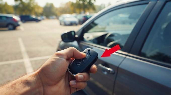 Vous n&rsquo;aviez jamais pens&eacute; &agrave; maintenir enfonc&eacute; le bouton de votre cl&eacute; de voiture : une fonction cach&eacute;e utile pour l'&eacute;t&eacute;