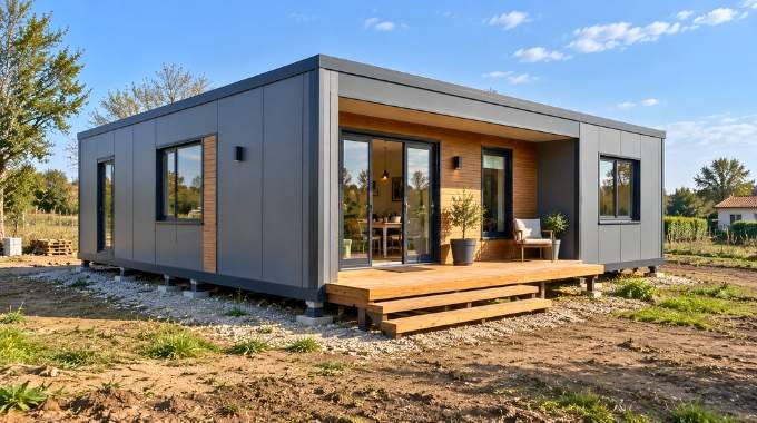 Dites adieu &agrave; la location : ces maisons pr&eacute;fabriqu&eacute;es en acier de 6 chambres, sont vendues pour moins de 15 000&euro;