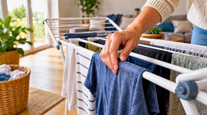 Les buanderies encombr&eacute;es c&rsquo;est fini : voici l&rsquo;objet Lidl &agrave; moins de 30 &euro; qui lib&egrave;re la pi&egrave;ce