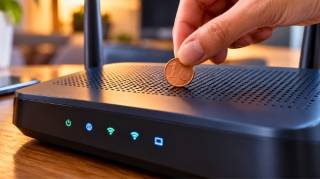 Placer une pi&egrave;ce de monnaie sur son routeur Wi-Fi : pourquoi et &agrave; quoi &ccedil;a sert