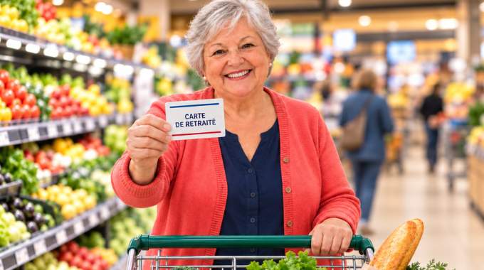 Sur pr&eacute;sentation de la carte de retrait&eacute; uniquement : un supermarch&eacute; accorde aux seniors une r&eacute;duction permanente de 10%