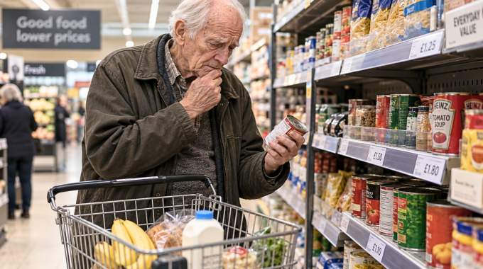 David retrait&eacute; de 89 ans: "Ne pas pouvoir s'offrir une petite douceur peut para&icirc;tre anodin mais quand on est retrait&eacute; et qu'on vit dans la pauvret&eacute;