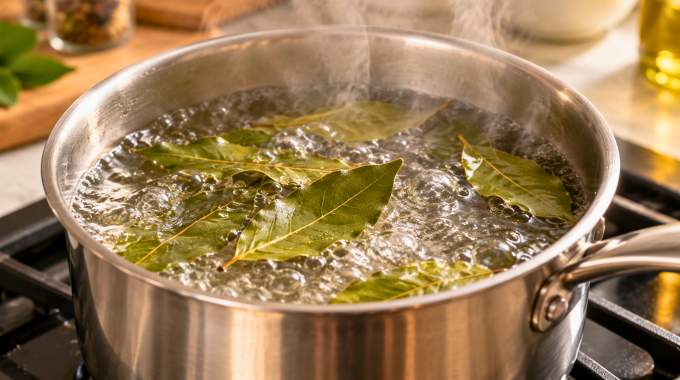Faire bouillir des feuilles de laurier dans sa cuisine : &agrave; quoi &ccedil;a sert et ce que les gens d&eacute;couvrent en 5 minutes seulement