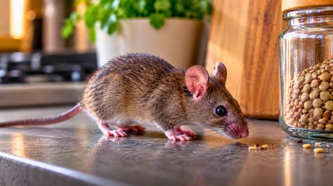 Les souris p&eacute;n&egrave;trent dans la maison &agrave; l'automne. Avec du papier aluminium, on peut d&eacute;couvrir o&ugrave; elles vont
