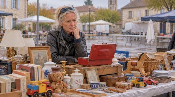 Pascale retrait&eacute;e avec moins de 700 euros par mois en Seine-et-Marne : si je fais pas de brocante je mange pas
