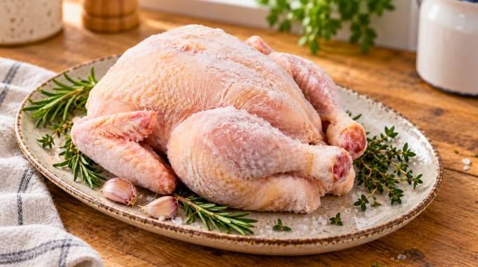 Un poulet oubli&eacute; deux ans au fond du cong&eacute;lateur : faut-il le jeter ou peut-on encore le cuisiner sans risque ?
