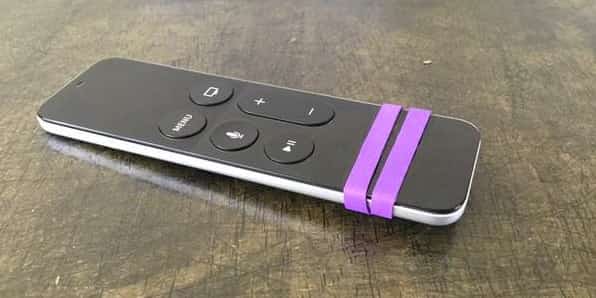 éviter à la télécommande de glisser élastique