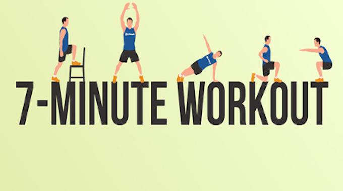 Méthode "7 Minute Workout" ou Comment Retrouvez la Forme en 7 Min d'Exercices.