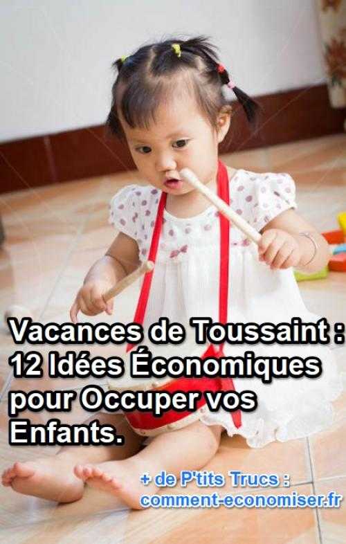 des idées pour occuper les enfants pendant les vacances