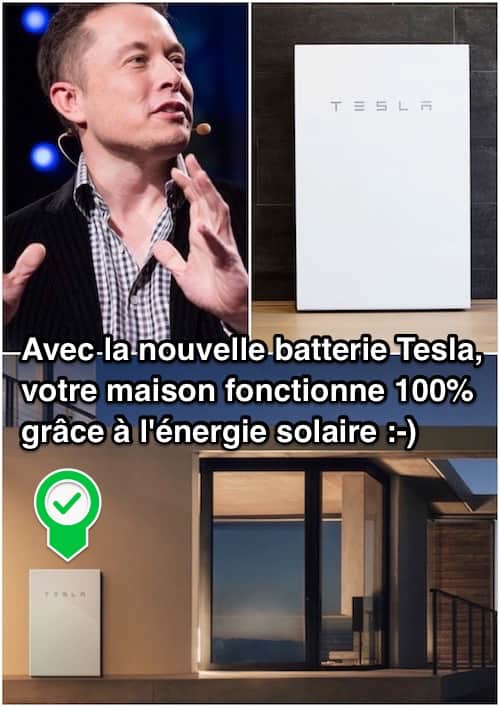 Fini les Factures EDF. Avec la Nouvelle Batterie Tesla, Votre Maison