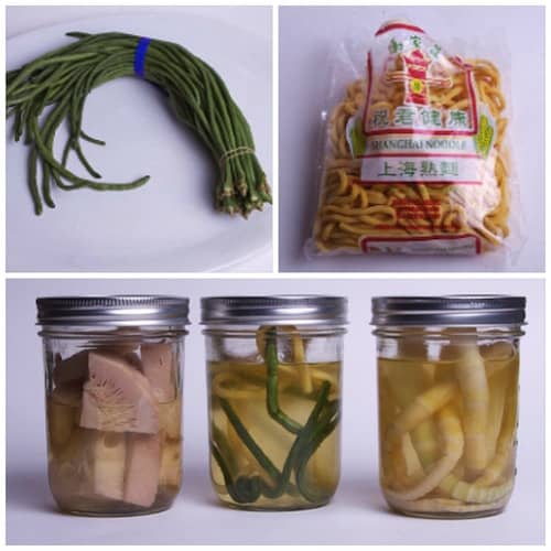 des bocaux avec des aliments pour faire des bocaux de spécimens effrayants pour halloween