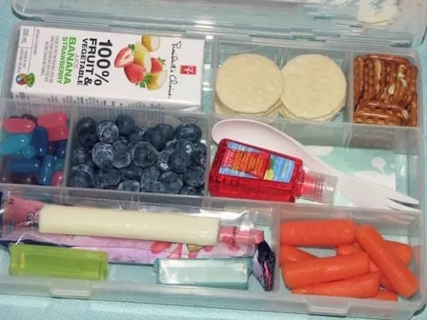 boites à perles pour ranger son goûter