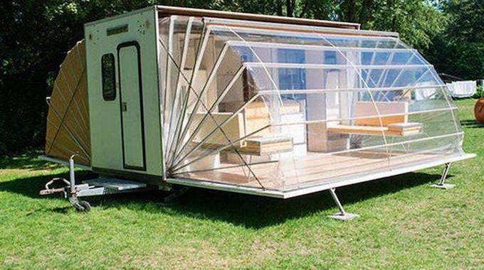 Une Caravane de Luxe Qui Va Vous Faire Changer d'Avis sur le Camping.