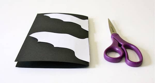 comment faire une chauve souris avec du papier carton