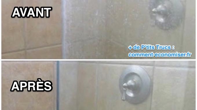 Comment nettoyer une cabine de douche très encrassée ? –