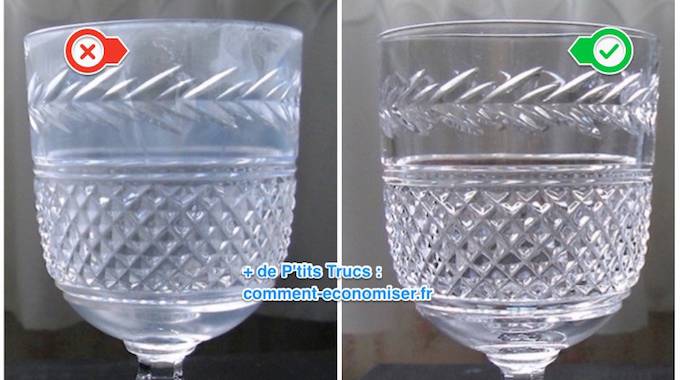 Le Truc Magique Pour Faire Disparaître le Voile Blanc Sur les Verres Blanchis.